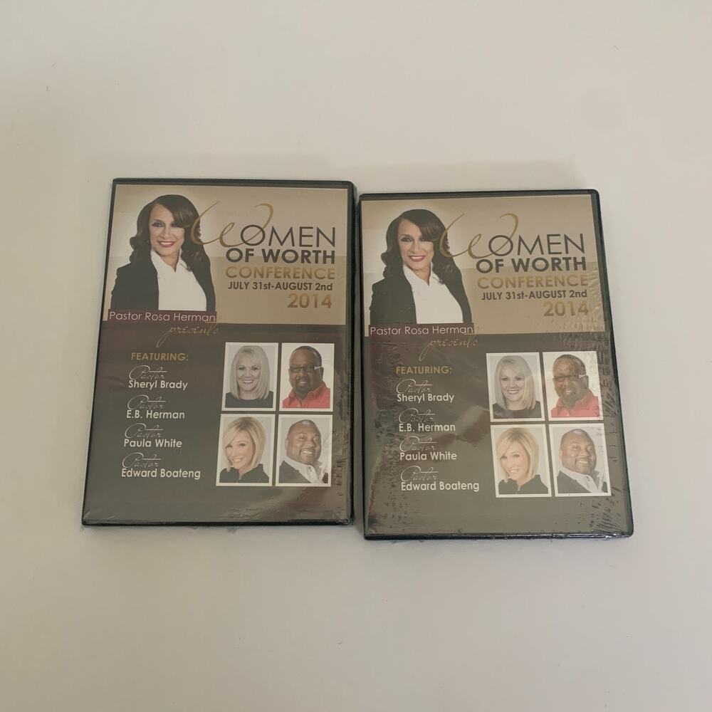 Women Of Worth Conference 2014 Lot Of 2 Audio CD And DVD BRAND NEW SEALED